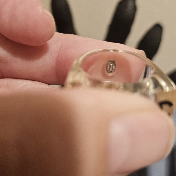 Chanel Lucite CC Logo Crystal Ring - Picture 8 of 8